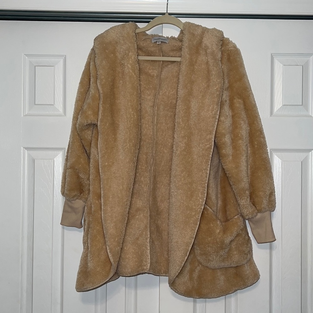 Hooded Teddy Jacket